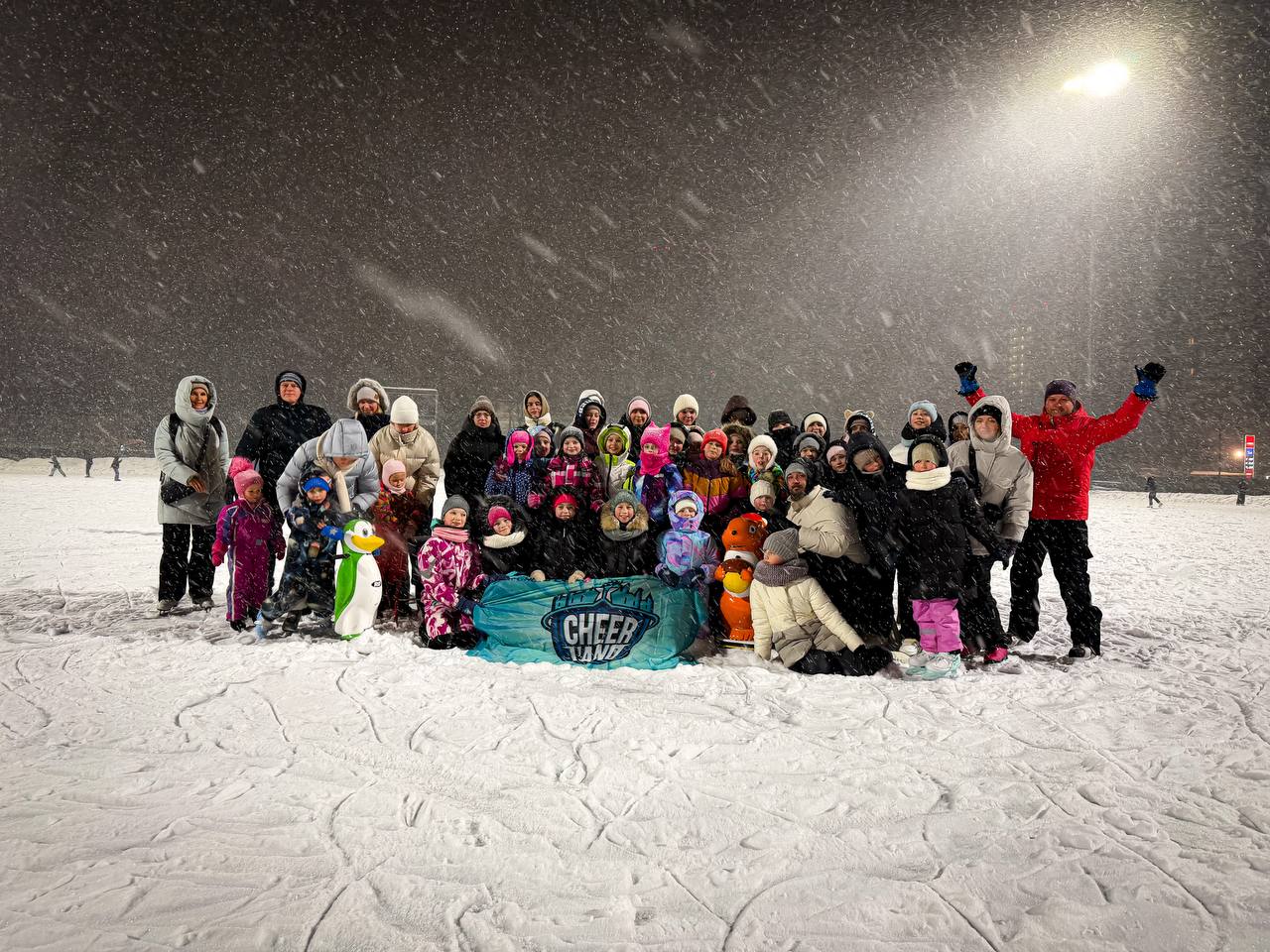 Сборы Москва Зима: Импульс Cheerland