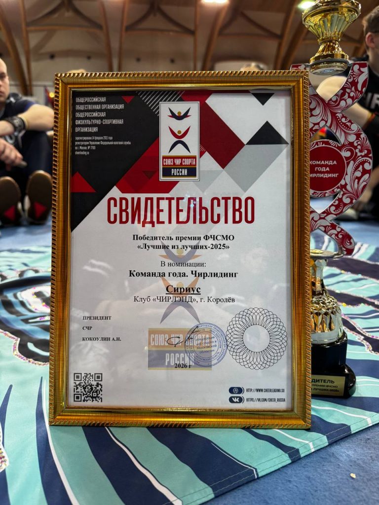 Триумф Cheerland: сборная МО